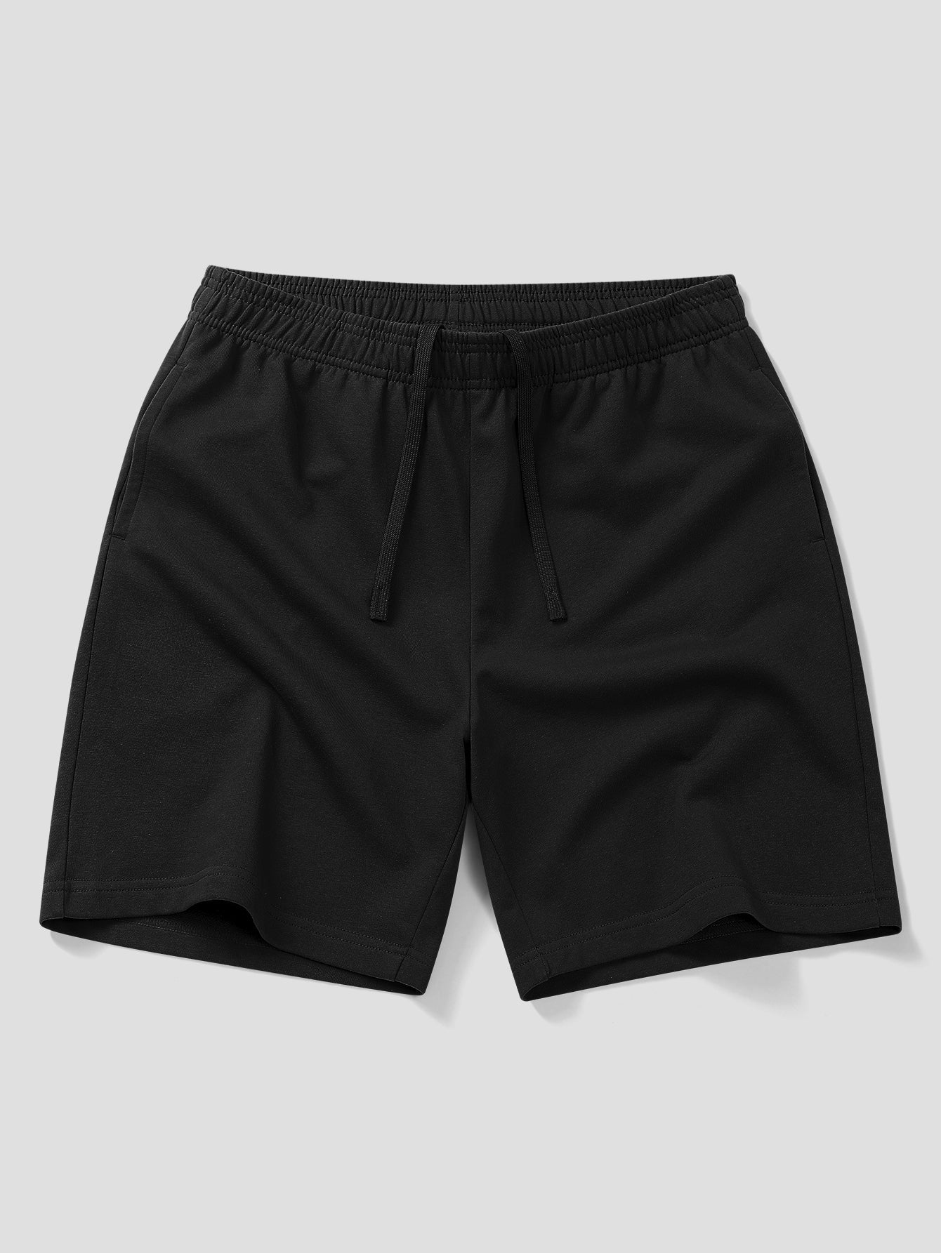 Relax Fit Contrast Cotton Polo & Cotton Drawstring 7" Shorts